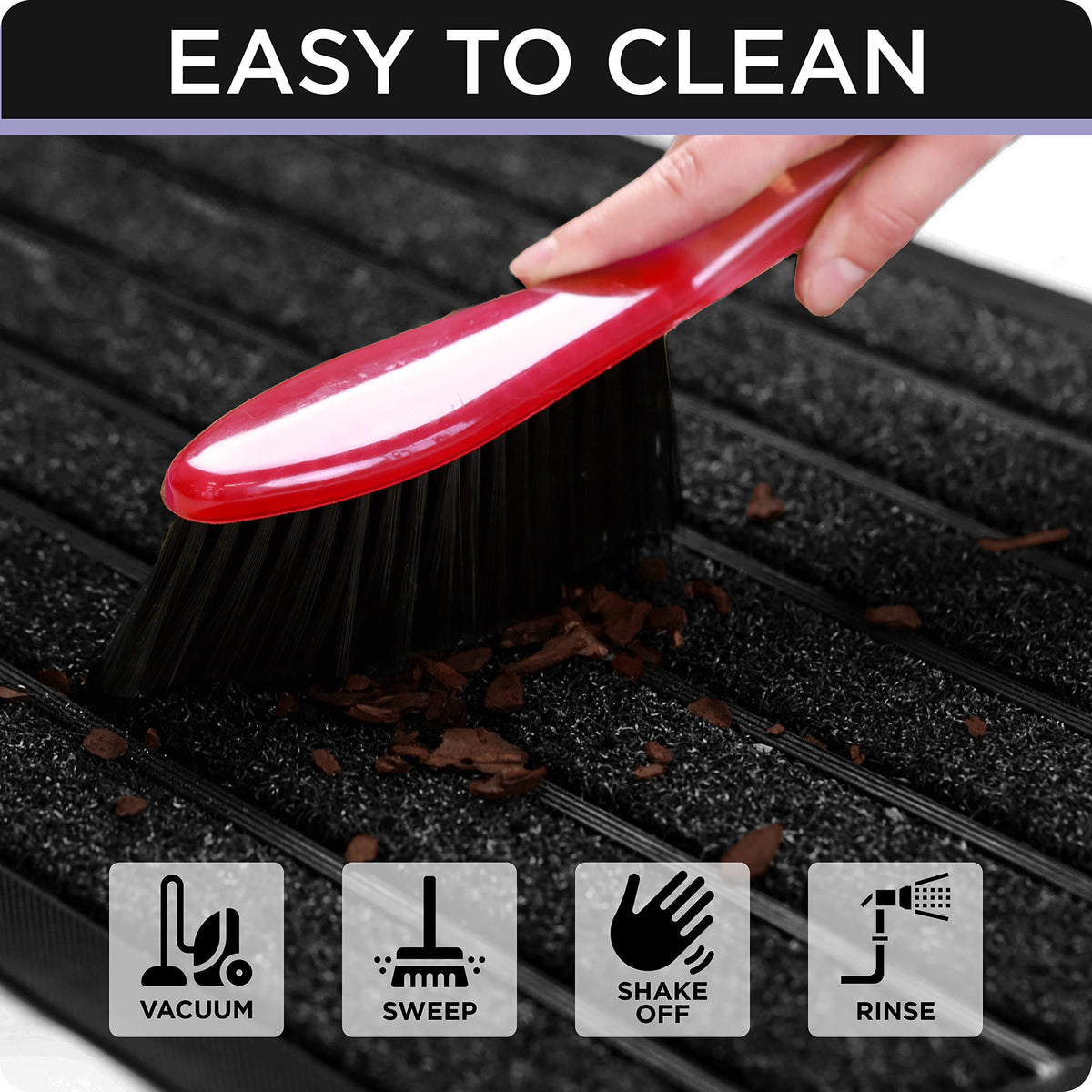 ubdyo modern stylish entrance mat enhances curb appeal.