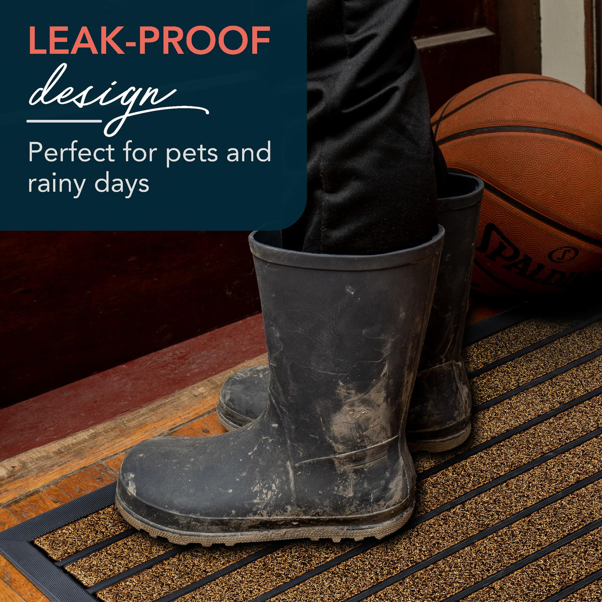 ubdyo waterproof back prevents water from seeping inside