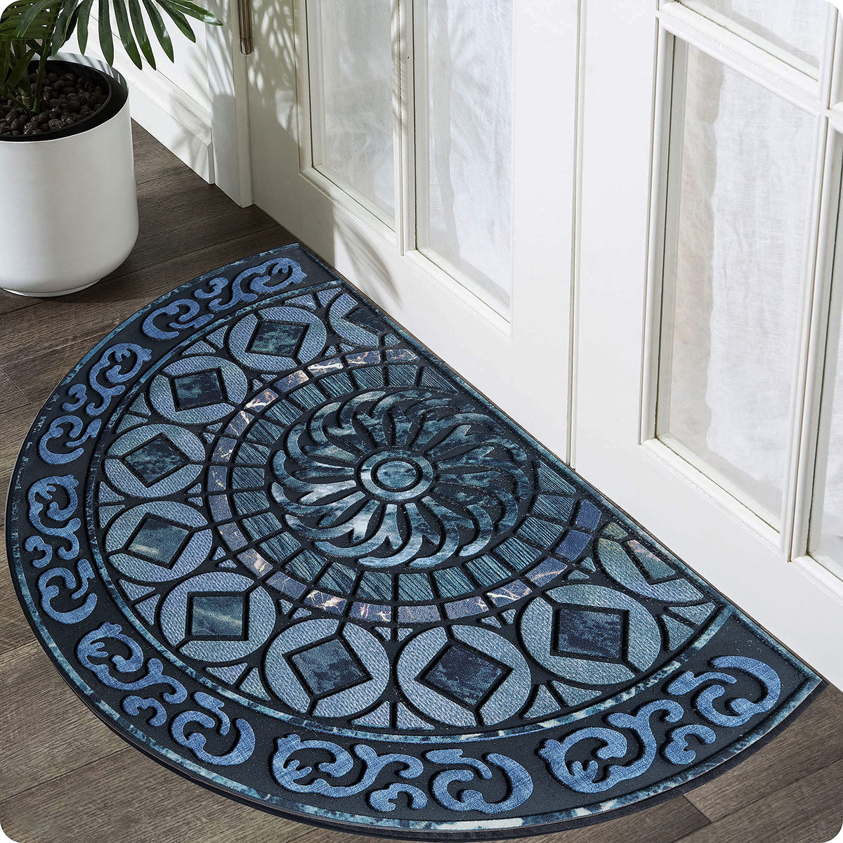 ubdyo welcome mat for porch and garage withstands weather and heavy use