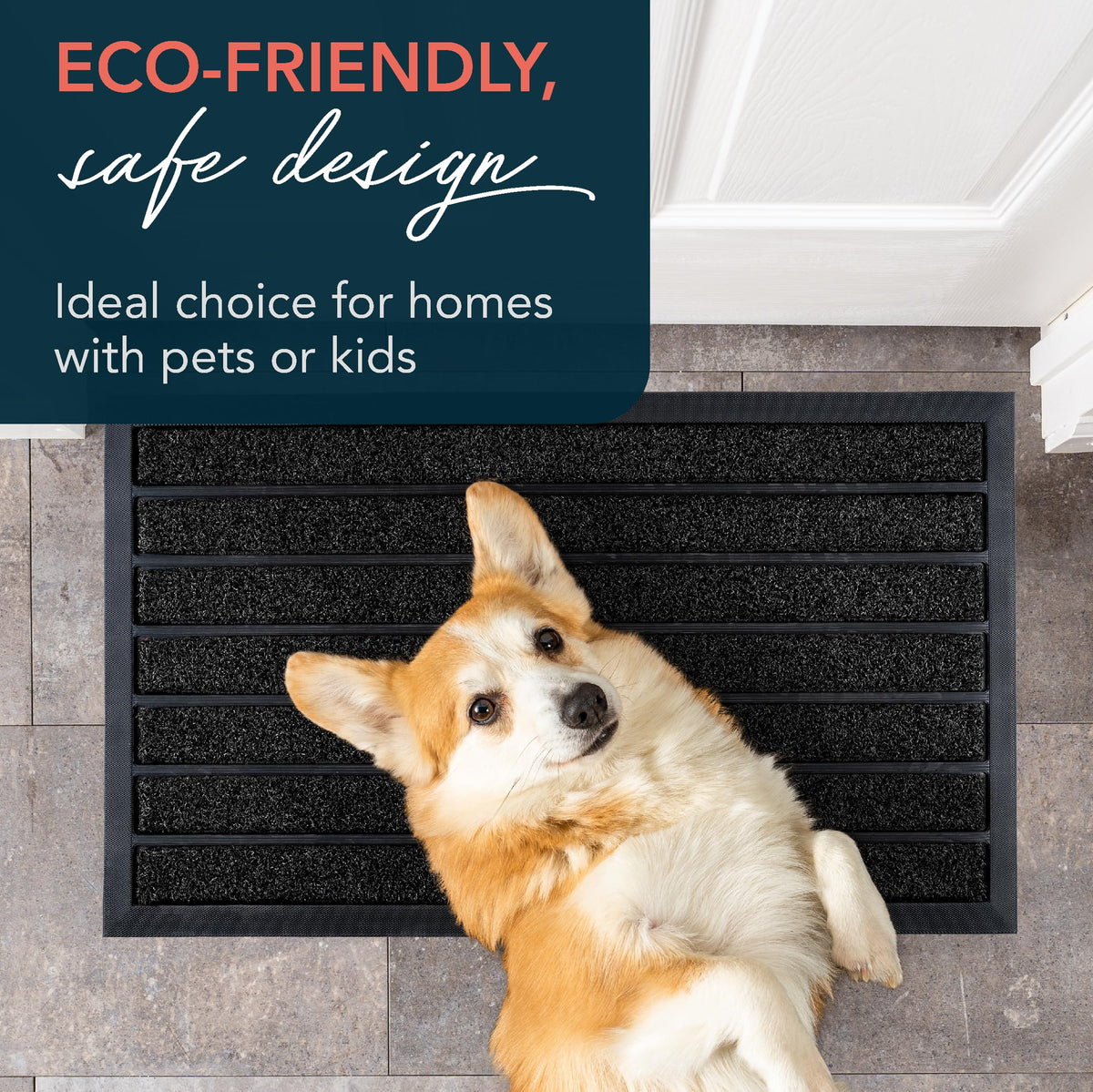 ubdyo bright black mat complements many exterior styles.