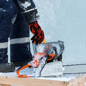 UBeesize Lengthen BBQ Gloves emphasize safety note about direct flames.