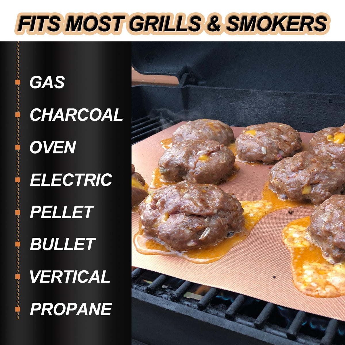 UBeesize six-pack set covers multiple grilling sessions for family meals or entertaining.