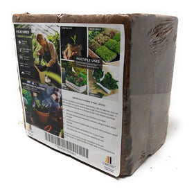 UBICON Easy Use Coco Coir bricks before hydration show compact form for easy storage