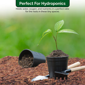 UBICON Easy Use Coco Coir topsoil expands to ready-to-use 10-gallon mix for gardens