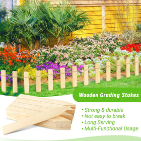 UCandy wooden stake used for plant support in home gardens.