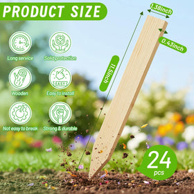 UCandy wooden stake for silt fence installation and marking.