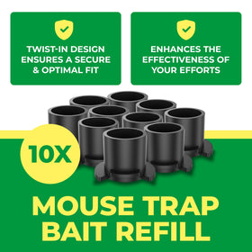 UCatch easy installation refills save time during pest control.