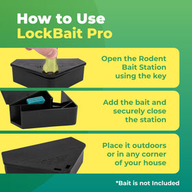 UCatch LockBait Pro 12-pack ensures ready-to-inspect bait stations across the home.