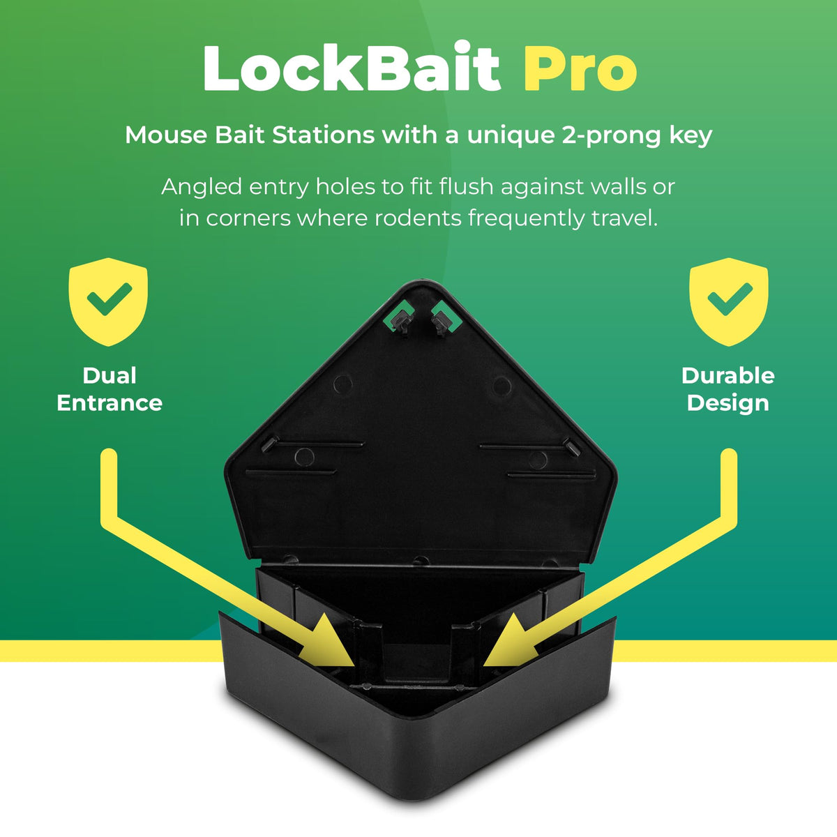 UCatch LockBait Pro station with keys included for secure, controlled bait access.