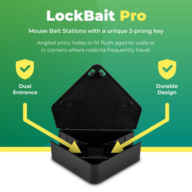 UCatch LockBait Pro station with keys included for secure, controlled bait access.