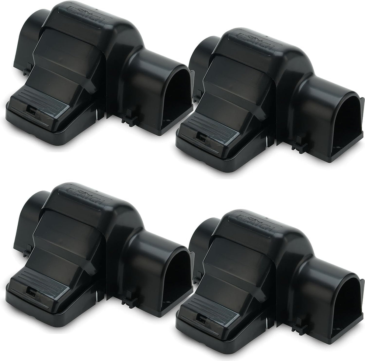 UCatch rat traps dual-entry setup demonstrates enhanced capture in tight spaces.