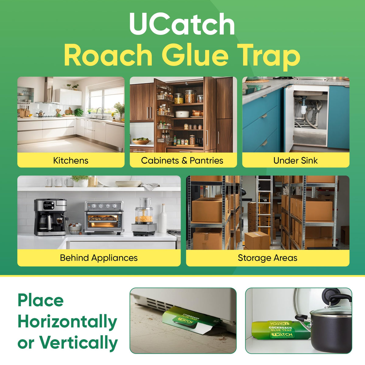 UCatch traps are pet-safe and child-friendly, reducing worry around kids and pets
