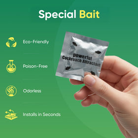 UCatch sturdy-adhesive holds pests securely without overpowering odors