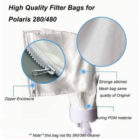 UCEDER bag with wide zipper opening enables hassle-free cleaning