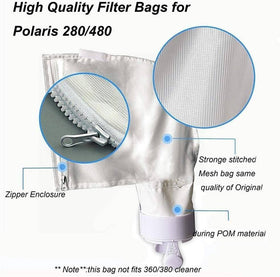 UCEDER zipper closure bag enables easy cleaning and corrosion resistance