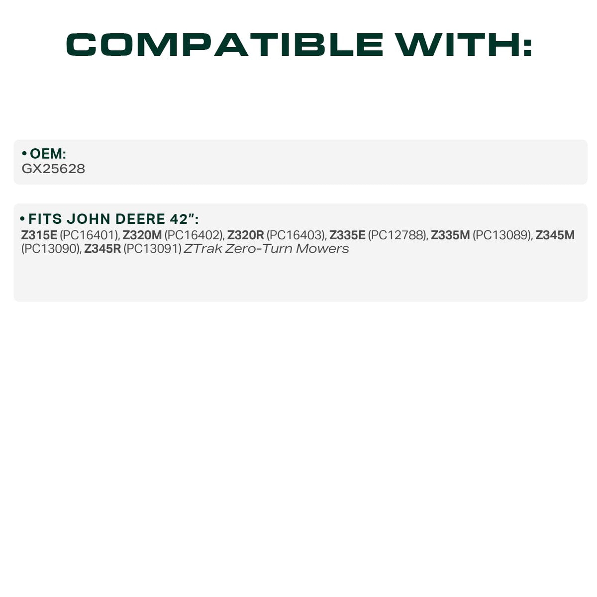 UDC GX25628 aramid-cord belt core for enhanced strength.
