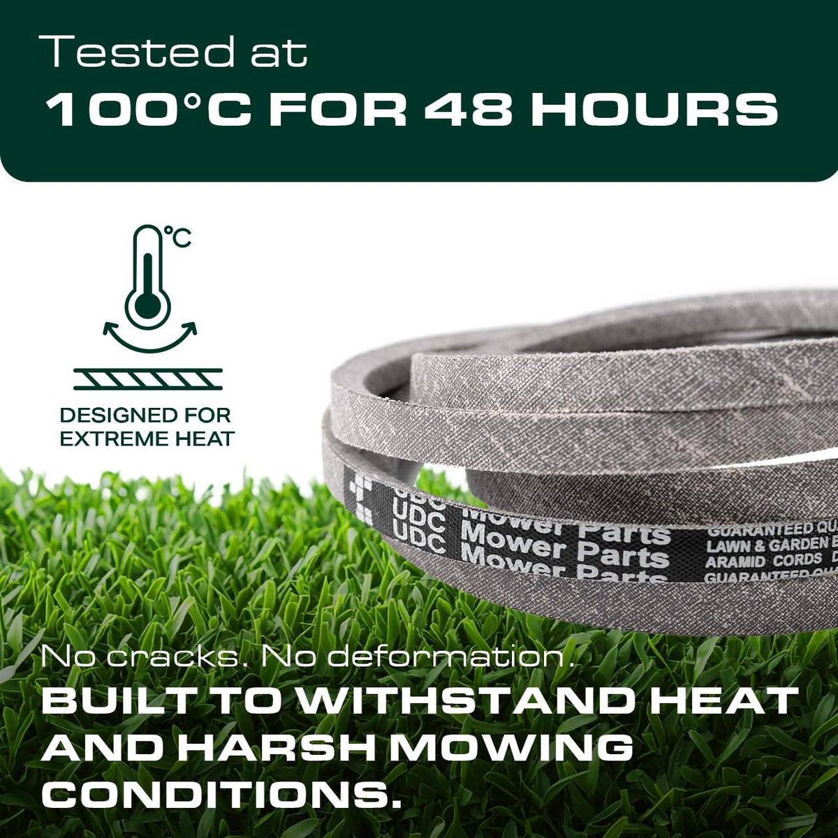 Wear resistance emphasizes low friction and longer service life.