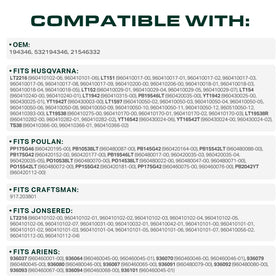 UDC Craftsman Husqvarna compatibility for easy replacement