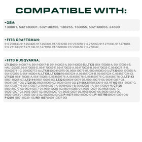 UDC Mower Belts ground drive belt 160855 increases YT150 performance and longevity
