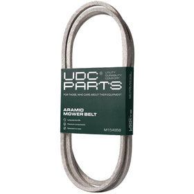 UDC Mower Belts secondary deck belt with aramid cord for durability and long life