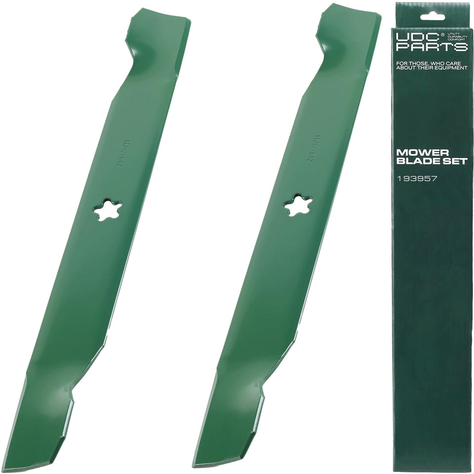 UDC Parts 138497 high lift blade for Craftsman 38 inch decks enhances mulching