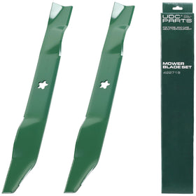 UDC Parts 21in mulching blade delivers clean cuts with durable steel.
