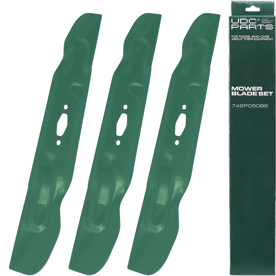 UDC Parts 742-05086 S-Shape blade cutting edge for 54-inch mower deck.