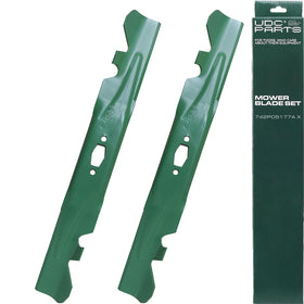 UDC Parts 742P05177A-X S-Shape blade closeup for precise mulching.