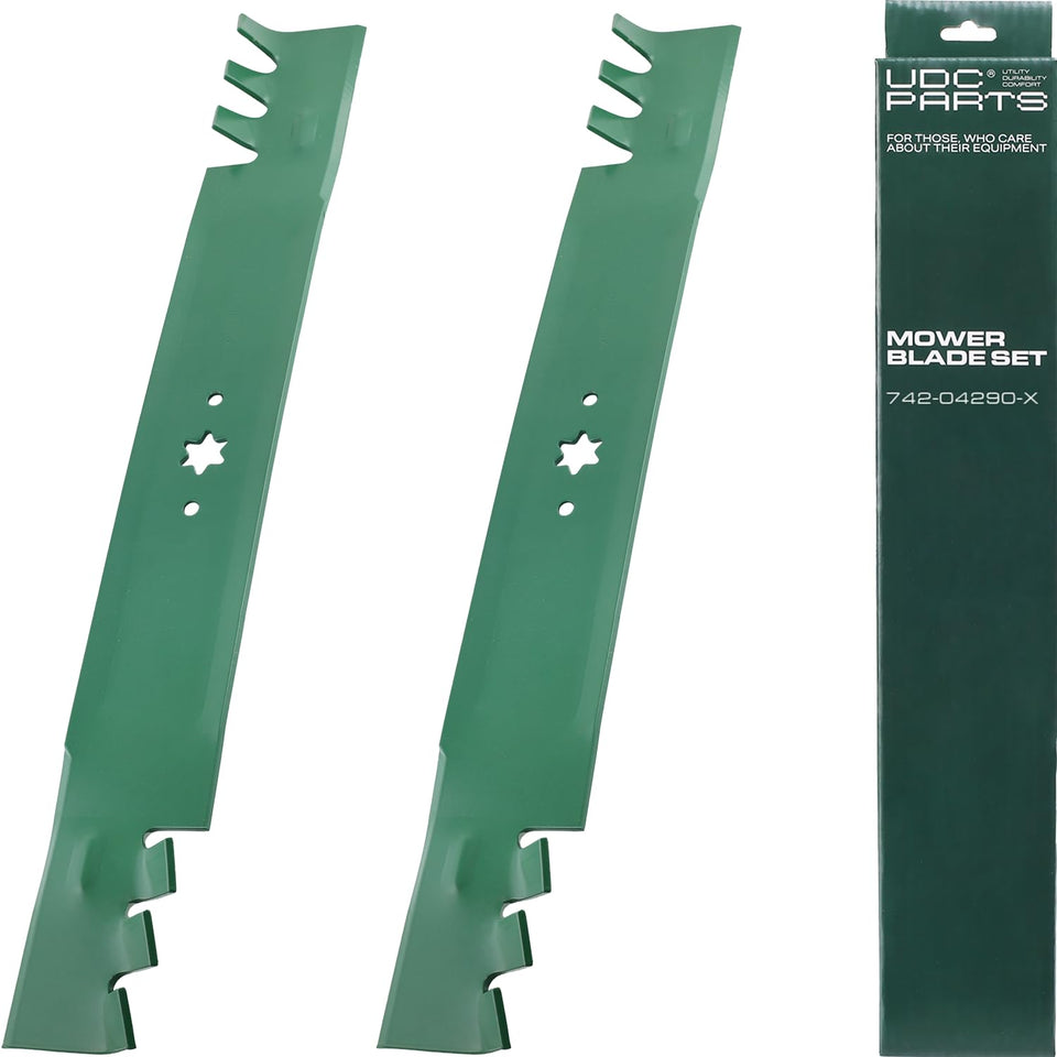 UDC Parts 942-04290 6-point star blade for Cub Cadet; precise mowing on XT2 LX46