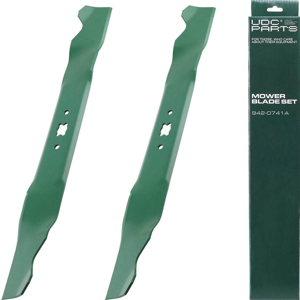 UDC Parts 942-0741A 21-inch mower blade for mulching and clean cuts