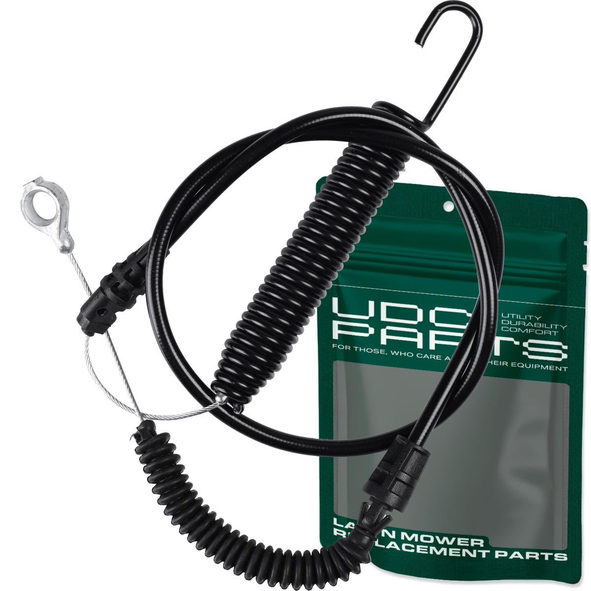 UDC Parts 946-05124A blade engagement cable, 32in, for Troy-Bilt compatibility.