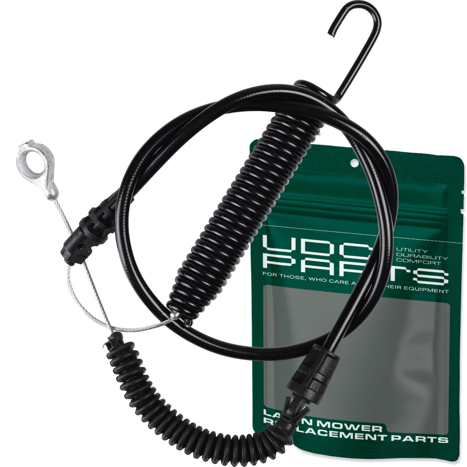 UDC Parts 946-05124A blade engagement cable, 32in, for Troy-Bilt compatibility.