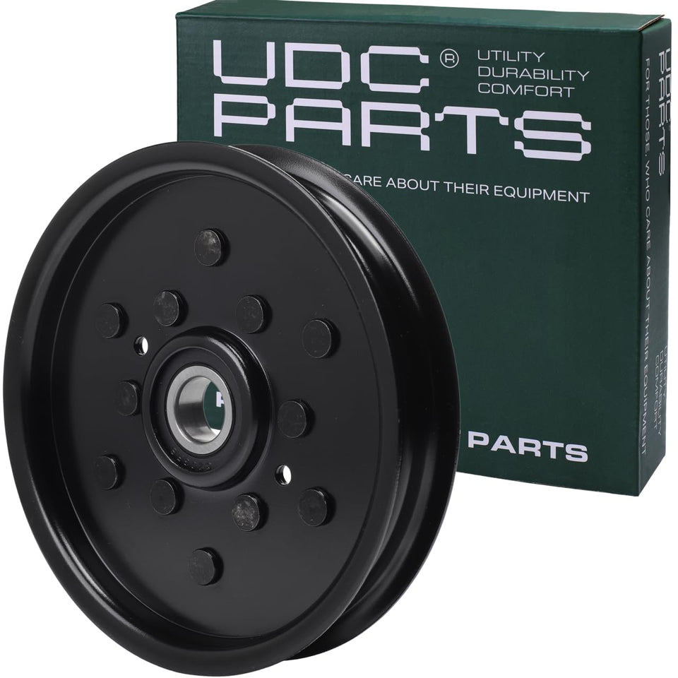 UDC Parts AM121602 idler pulley for 48-inch deck improves mowing efficiency.