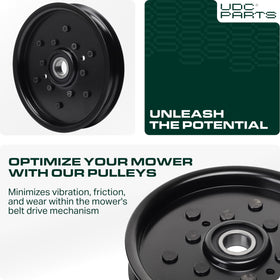 UDC Parts AM121602 idler pulley for Z-series maintains consistent performance.