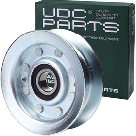 UDC Parts GY22172 idler pulley close-up shows smooth belt guidance