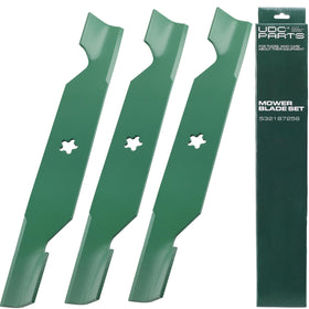 UDC Parts 532187256 blade closeup for precise 54-inch cut