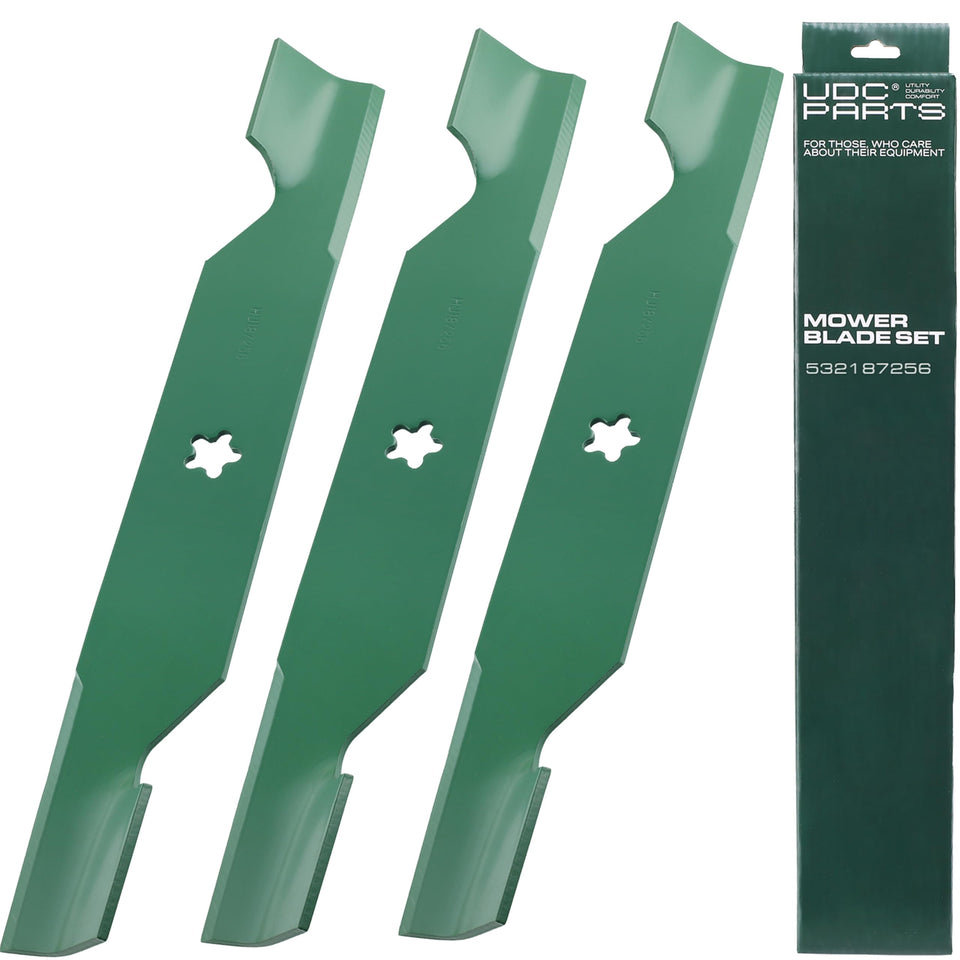 UDC Parts 532187256 blade closeup for precise 54-inch cut