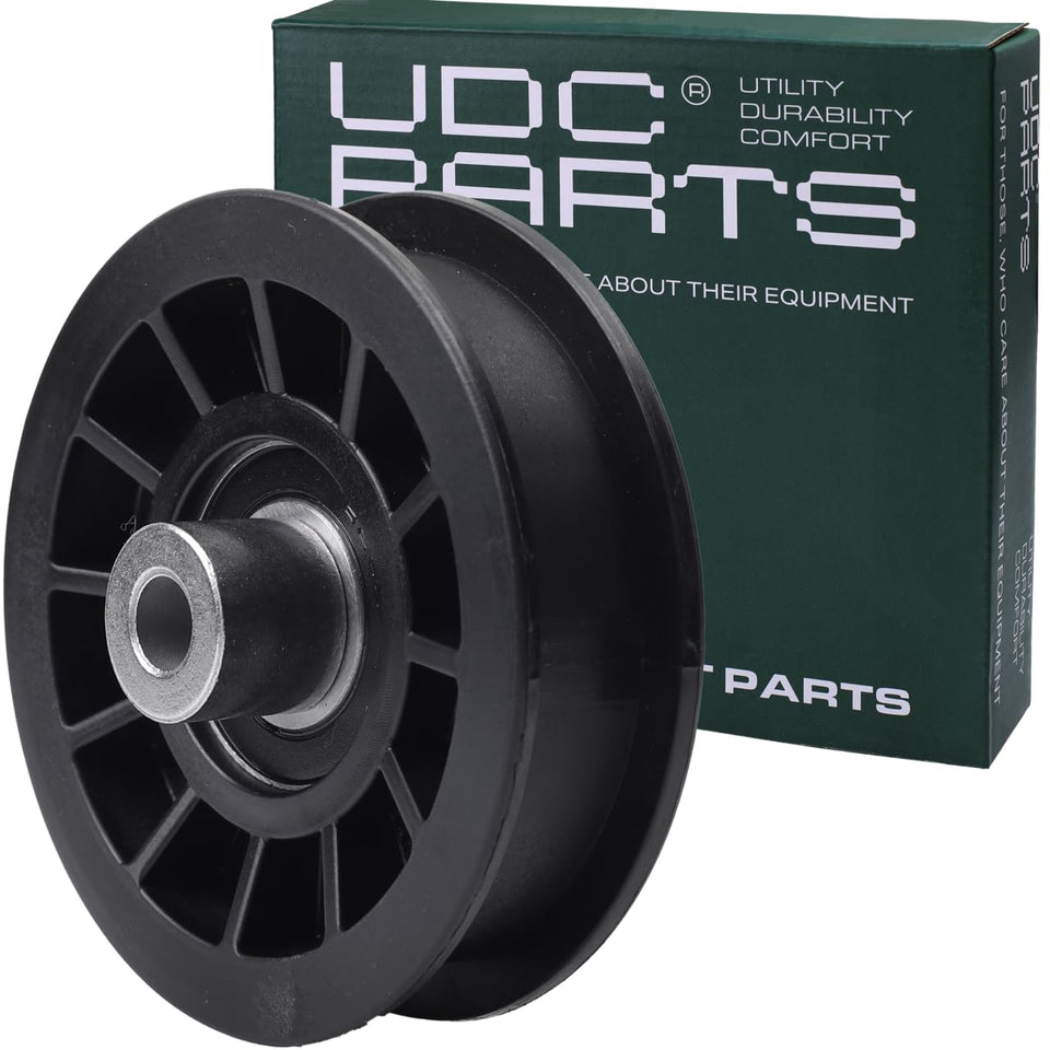UDC Parts idler pulley 532194327 for Husqvarna—reliable replacement to maintain smooth operation.