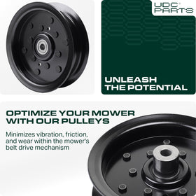 UDC Parts idler pulley demonstrates broad compatibility with multiple brands