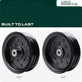 UDC Parts idler pulley inner bore measures 3/8 inch for secure mounting