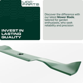Poulan 42in blade by UDC Parts ensures reliable performance on tough grass.