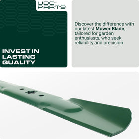 UDC Parts pre-sharpened edge with safety paint that wears