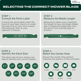 UDC Parts Toro 131-4547-03 blade quick-install shows hassle-free fit.