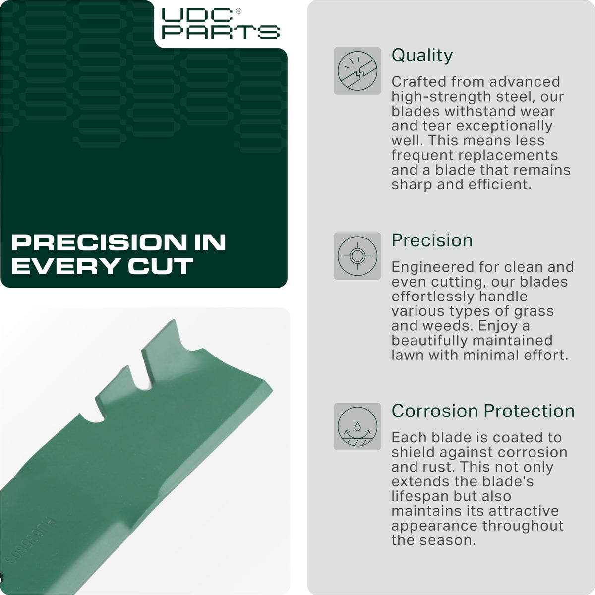 UDC Parts Toro Timemaster 30in blade compatibility with Toro and Exmark decks