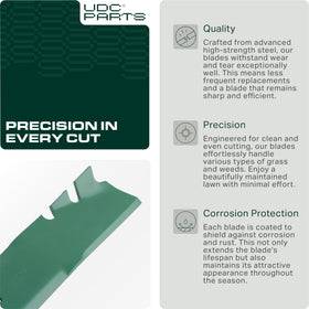 UDC Parts Toro Timemaster 30in blade compatibility with Toro and Exmark decks