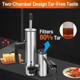 Ueiticsk 2026 Upgrade adjustable smoke output for tailored flavor.