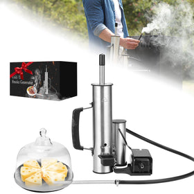Ueiticsk 2026 Upgrade electric smoker front view for versatile cooking.