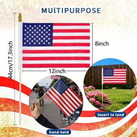 Uelfbaby polyester flags resist tearing and fading for long-lasting color.