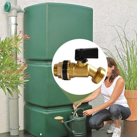 Uenede bulkhead fitting with washers demonstrates double protection against leaks.