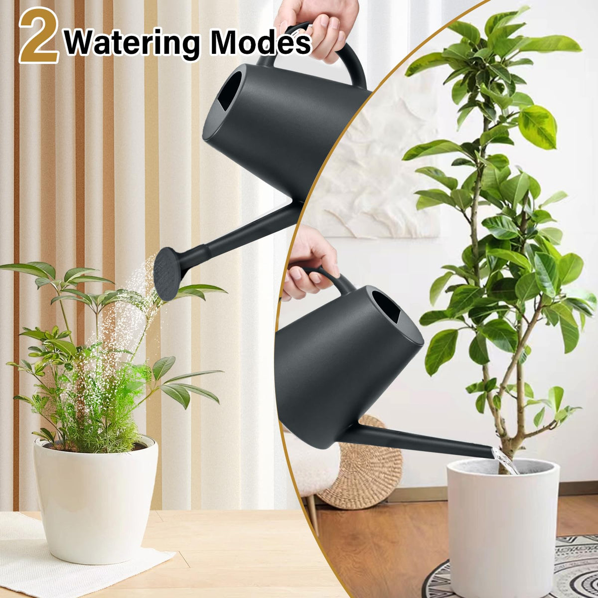 UFANME comfortable handle for easy, ergonomic use